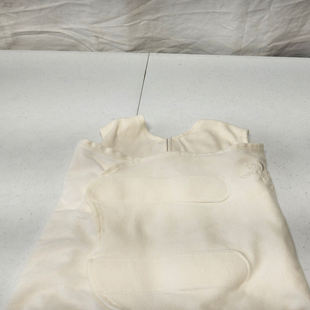 HALO SleepSack Swaddle Kids Small Cream Cotton Wearable Blanket 3-6 Months